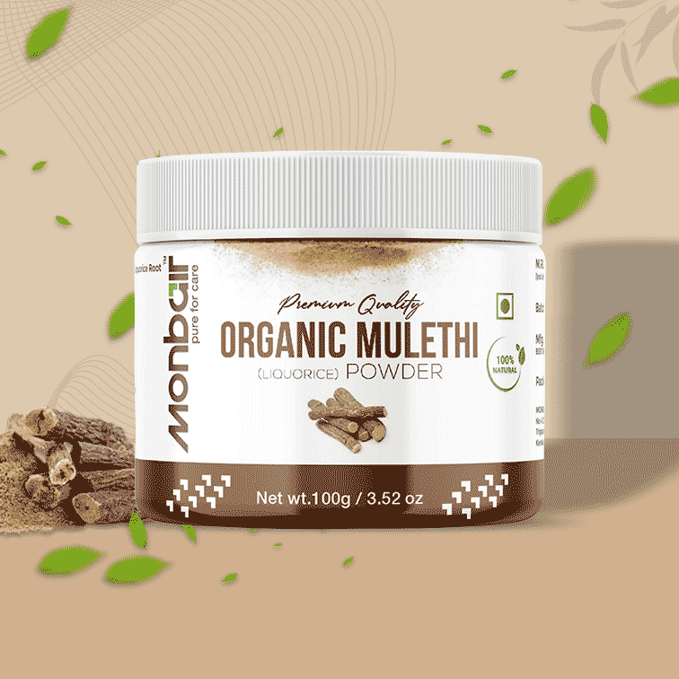 Monbair,cosmetics products,beauty products,beauty care MONBAIR Premium Quality Organic Mulethi/Licorice Powder